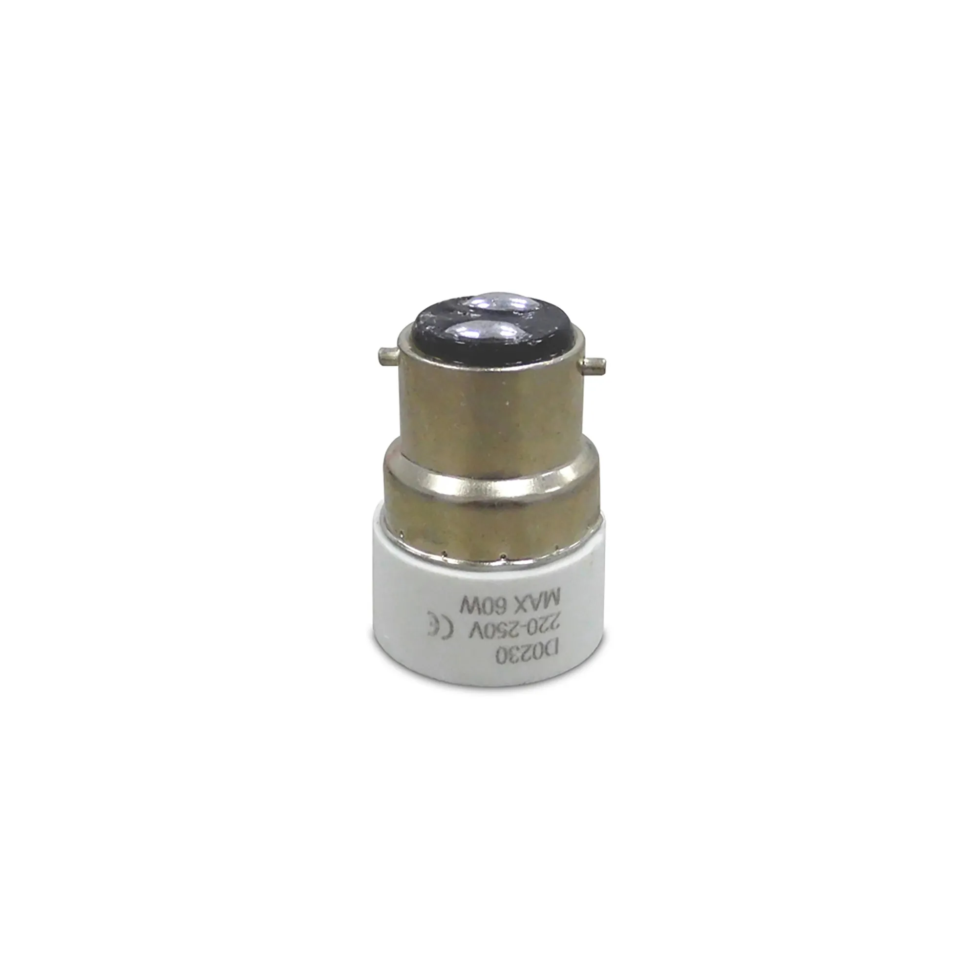 Elements B22 to E14 Lamp Socket Converter White D0230  Deco Elements